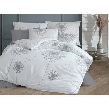 Povlečení Brotex Francis White 240 x 220, 70 x 90 cm zipový uzávěr