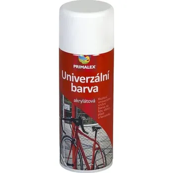 Autolak Primalex Univerzální barva RAL 9006 bílý hliník 400 ml