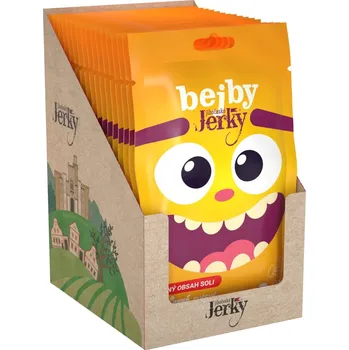 Sušené maso Jihočeské Jerky Bejby krůtí 400 g (20 x 20 g)