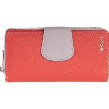 Peněženka Segali 7617 B aragosta/grey