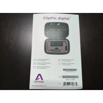 Mikrofon Kondenzátorový vokální mikrofon Apogee ClipMic Digital 2