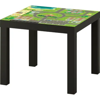 hrací stolek Stolek město Barva: Černá