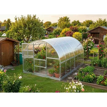 Skleník Skleník LANITPLAST LUCIUS 3x8m PC 4 mm LG2898