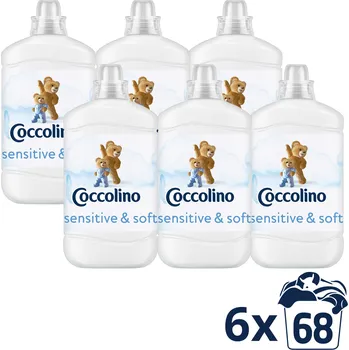 Aviváž COCCOLINO Sensitive Pure 6 × 1700 ml