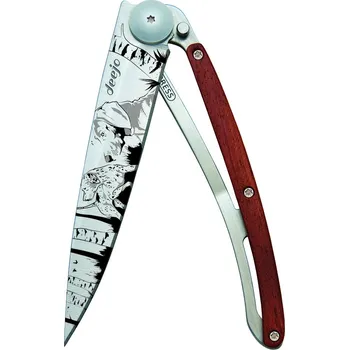 Sport Kapesní nůž Deejo 1CB037 Tattoo 37g coralwood Hunting day