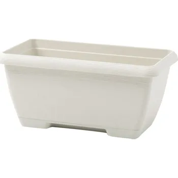 Truhlík Truhlík TERRAE MINI s podmiskou plastový 32cm, bílá