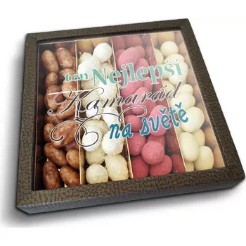 Čokoláda Sablio Mandle Nejlepší kamarád na světě - 4x 80g