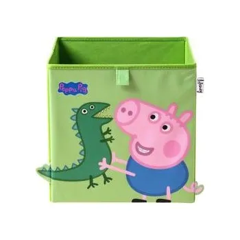 Úložný box Lifeney Úložný box Prasátko Tomík a Dinosaurus 30 × 30 × 30 cm