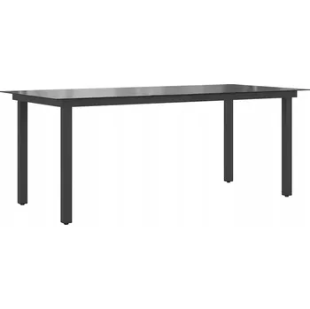 Zahradní stůl Stůl VidaXL kovový obdélníkový 190 x 90 x 74 cm