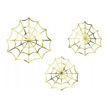 Obraz Pavoučí síť Party Deco 20 x 23 cm 3 ks