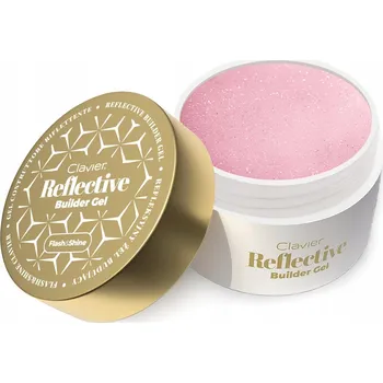 Lak na nehty Stavební gel Clavier Reflective Flash & Shine 02 Candy Delight 30 g