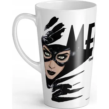 Hrnek Latte Catwoman 002 DC Bílý 450 ml