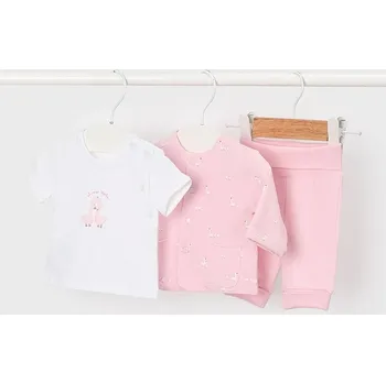 Kojenecký overall Kojenecká sada Mayoral Newborn 1894.G.1A.Newborn.PPY2 růžová 30X, vel. 65