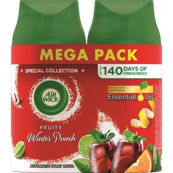 Vůně do bytu AIR WICK Freshmatic náplň DUO Zimní punč 2× 250 ml Zimní punč