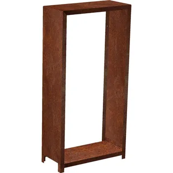 Zahradní úložný box Corgarden Stora Zahradní dřevník 180 × 90 × 40 cm, corten