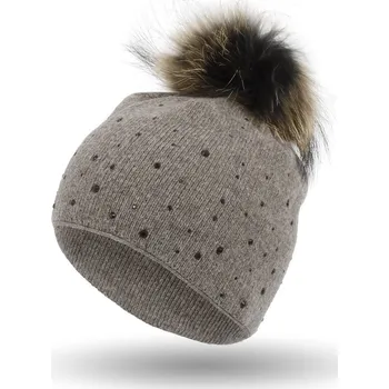 Čepice Polar Fashion zimní čepice beanie hnědá univerzální velikost