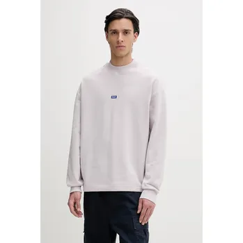 Dámská mikina Bavlněná mikina Hugo Blue 50522359 fialová 04X, vel. S