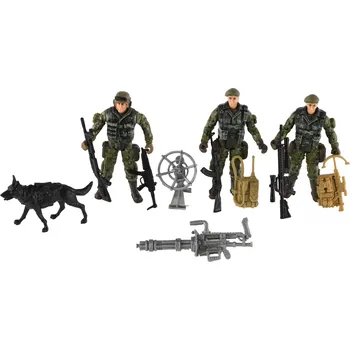 Hračka Teddies Vojáci se psem