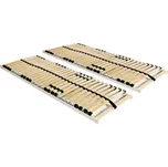 Lamelové rošty do postele 2 ks 28 lamel 7 zón 90×200 cm 3051431