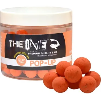 Boilies THE ONE POP UP 10-12 MM, 14-16 MM - THE ONE POP UP MANGO N-BUTIRYC ACID 10-12 MM ORANGE 60 GR