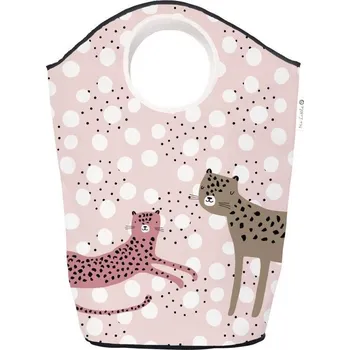 Koš na prádlo Butter Kings Koš na prádlo a hračky leopards 60 l