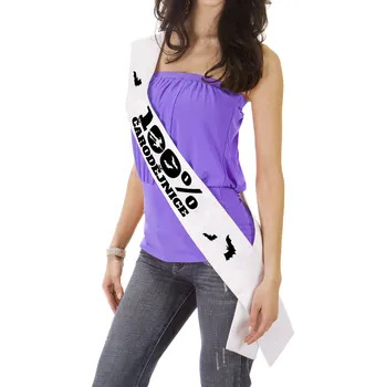 Party dekorace Halloweenská šerpa 100% čarodějnice Barva: Fuchsiová