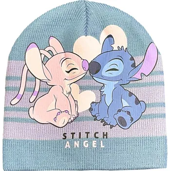 Pokrývka hlavy Čepice Lilo a Stitch 4015 modrá 52
