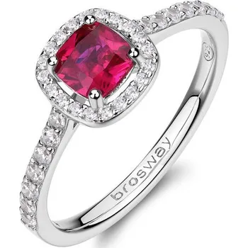 Šperk Prsten Brosway Fancy Passion Ruby FPR136C (Ag 925/1000, 2,2 g)