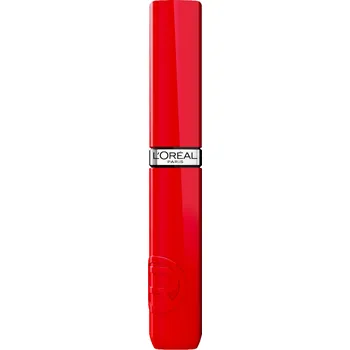 Přípravek na rty L'ORÉAL PARIS Infaillible Laque Resistance 410 Rouge Poppy tekutá rtěnka, 4,3 ml