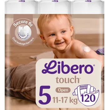 jednorázová plena Libero Monthly Pack Touch vel. 5 (120 ks)