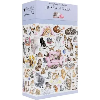 Puzzle Wrendale Designs Puzzle Kočky