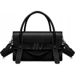 Vuch kabelka přes rameno přírodní kůže černá