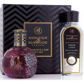 Aroma lampa Ashleigh & Burwood Malá katalytická lampa ROSE BUD s vůní FRESH LINEN 250 ml