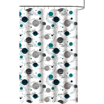 Sprchový závěs DuraHome Peva 180 × 180 cm, vzorovaný_HW1367