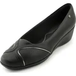 Dámské nadměrné PICCADILLY PI225 black (baleríny na klínku - nadměrná velikost)