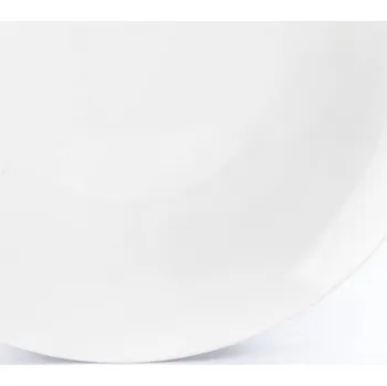 Talíř Porcelánový jídelní talíř CREAMY BELLA CREAM 26 cm