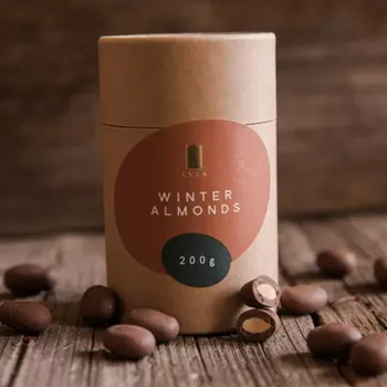 Čokoláda Sablio Pražené mandle v mléčné čokoládě a skořici