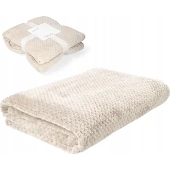 Prostěradlo Deka Homla polyester 150 cm x 200 cm béžová