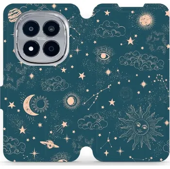 Mobiwear Flip pouzdro pro Xiaomi Redmi Note 15 Pro 5G vesmír