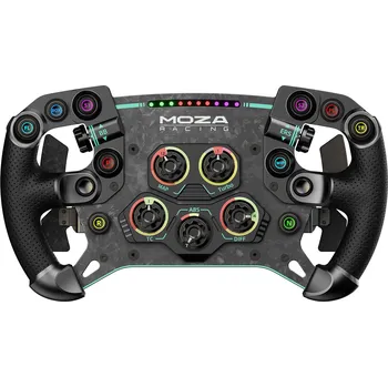 Herní ovladač MOZA Racing GS V2P Steering Wheel (Microfiber Leather)