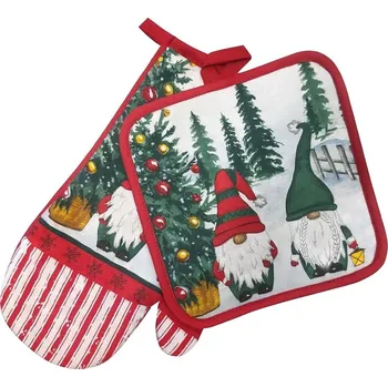 DuraHome Rukavice & chňapka, SOM08, 2 skřítci