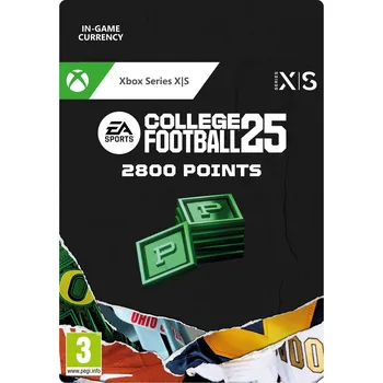 Hra EA Sports College Football 25 - 2,800 CUT Points - Xbox Series X|S Digital