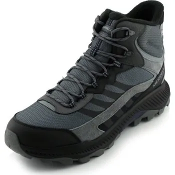 Pánská treková obuv Nadměrná obuv MERRELL MEspeedstrike2thermomid rock (kotníčková pánská velká obuv)