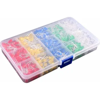 Elektronická stavebnice LaskaKit LED sada 500ks 5mm