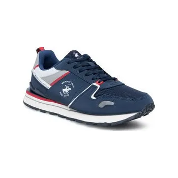 Pánské tenisky Sneakersy Beverly Hills Polo Club V5-6140 Tmavomodrá 44