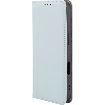 Pouzdro na mobilní telefon AlzaGuard Book Flip Case pro iPhone 17 modrozelené