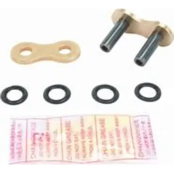 Železářství D.I.D Chain Nýtovací spojka řetězu 530VX3 ZJ zlatý/černý