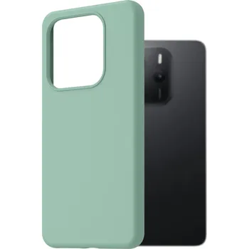 Pouzdro na mobilní telefon AlzaGuard Premium Silicone Case pro Xiaomi Redmi Note 14 4G světle zelený