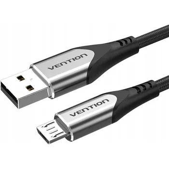 Datový kabel Kabel Vention USB - microUSB typ B 1 m šedý