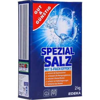 Sůl do myčky Hrubozrnná sůl do myčky Gut&Gunstig 2 kg